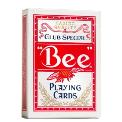Afbeelding van Fournier 1004508 Bee Standard Klassieke Poker speelkaarten, blauw of rood