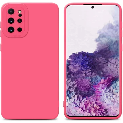 Afbeelding van Cadorabo Hoesje geschikt voor Samsung Galaxy S20 PLUS in FLUID ROOD Beschermhoes TPU silicone Cover Case