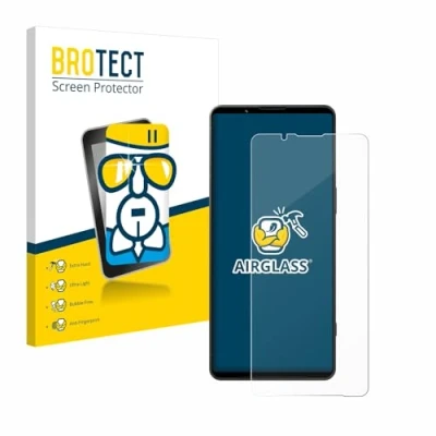 Afbeelding van BROTECT Screenprotector voor Sony Xperia 1 VI Folie Beschermfolie Beschermglas transparant