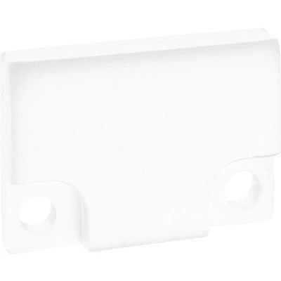 Afbeelding van Barthelme 62398614_9010 BARdolino Eindkappen set Aluminium (l x b h) 3 18.4 13 mm 2 stuk(s)