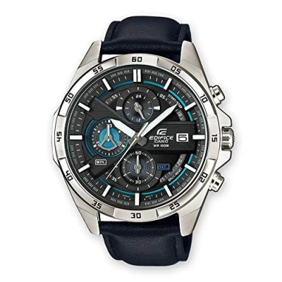 Afbeelding van Casio Edifice EFR 556L 1AVUEF Herenhorloge 49 mm Zwart