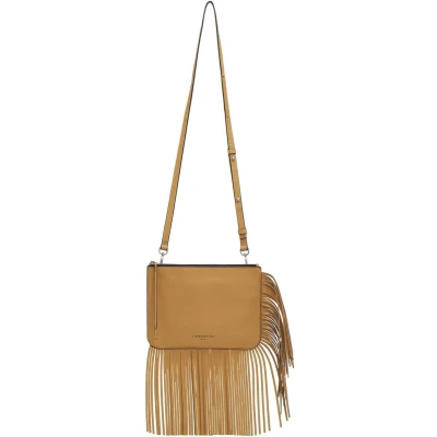 Afbeelding van LIEBESKIND BERLIN Leren Schoudertas Francis Crossbody Lentil Geel