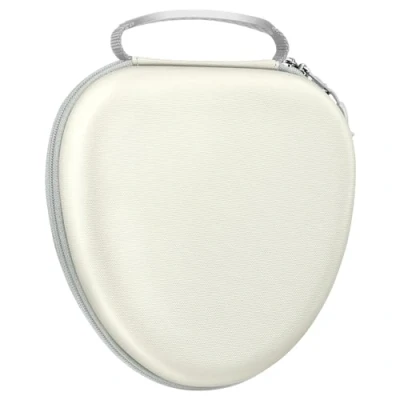 Afbeelding van Fintie Tas compatibel met AirPods Max hoofdtelefoons, vervangende reisbeschermings opbergtas, hoes case auto wake/slaap, Starlight