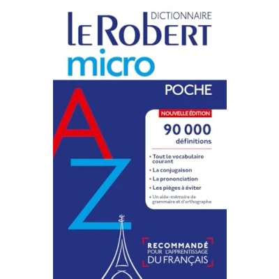 Afbeelding van Dictionnaire le Robert Micro Poche: Flexi bound pocket edition of the dictionary