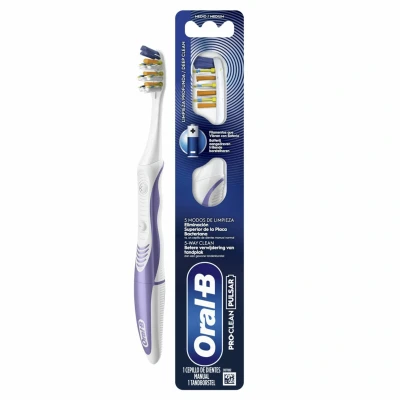 Afbeelding van 12x Oral B Tandenborstel Pro Clean Pulsar Medium