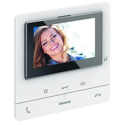 Afbeelding van Video Interior Classe 100 V16B met 5 inch (12,7 cm) kleuren LCD monitor, 2 gespreksknoppen, 3 sensor en 4 vrij config. toetsen, LED statusweergave 16 melodische beltonen