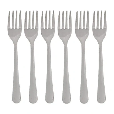 Afbeelding van Gebakvorkjes RVS Set/6