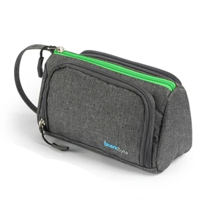 Afbeelding van SharkByte Potlood CASE Style 001, Grijs &amp; Groen, Tas Organizer