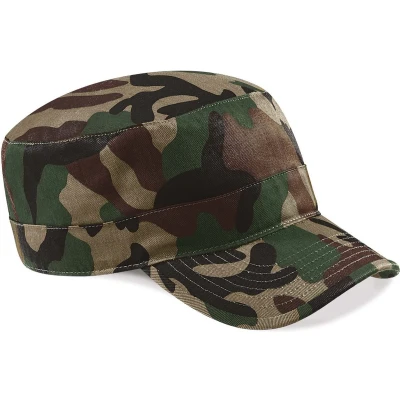 Afbeelding van Beechfield Army Cap Groen