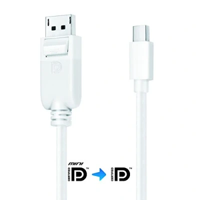 Afbeelding van PureLink IS1100 015 iSeries Mini DisplayPort adapterkabel met precisie stekkercontacten, wit