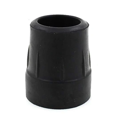 Afbeelding van Hoeveelheid: 4 x 25 mm 1 inch Z type zware rubberen hulzen voor zimmerframes, wandelframes zwart door Lifeswonderful®