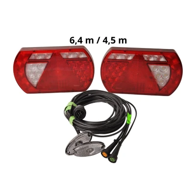 Afbeelding van Aanhangwagendirect Lucidity LED set 6,4 meter 13 polig canbus incl. markeringsverlichting