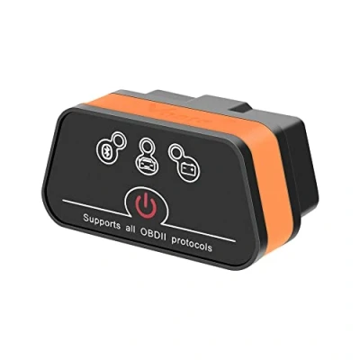 Afbeelding van vgate icar 2 Bluetooth BLE4.0 OBD2 Adapter Scanner Auto Code Reader Scan Tool OBD voor iOS, Android en Windows (Oranje/Zwart)