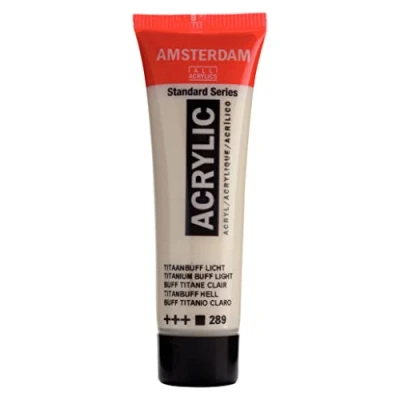 Afbeelding van Amsterdam acryl 289 titaanbuff licht 20 ml