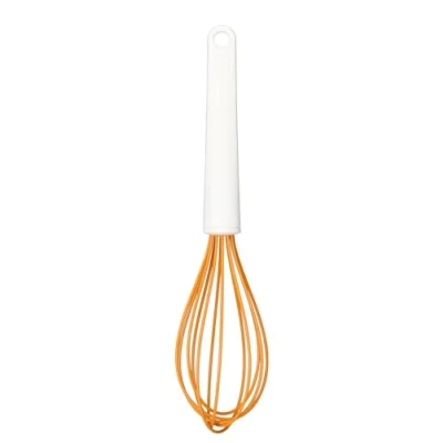 Afbeelding van Fiskars Garde, klopper met stangen siliconen beschermlaagje, lengte: 29,7 cm, kunststof/siliconen, oranje/wit, Functional Form, 1023613