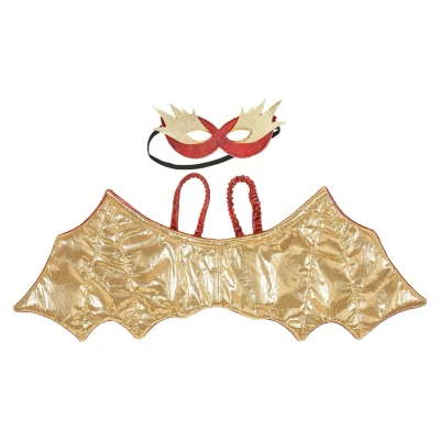 Afbeelding van Souza Rode draak vleugels + masker (1 set).