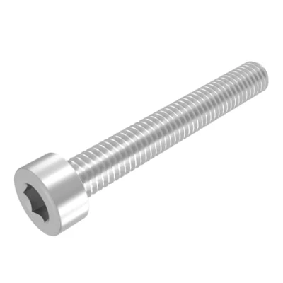 Afbeelding van SECCARO Cilinderschroef M3 x 22 mm, roestvrij staal V2A VA A2, DIN 912 / ISO 4762, binnenzeskant, volledige schroefdraad, 20 stuks