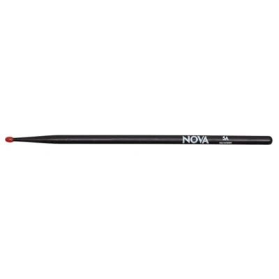 Afbeelding van Vic Firth NOVA Series Drumstokken 5AN Nylon tip Zwart