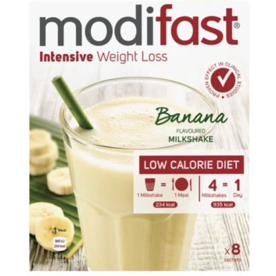 Afbeelding van Modifast Bananen Milkshake