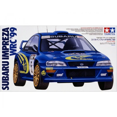 Afbeelding van Tamiya 300024218 Subaru Impreza WRC 99 Auto (bouwpakket) 1:24