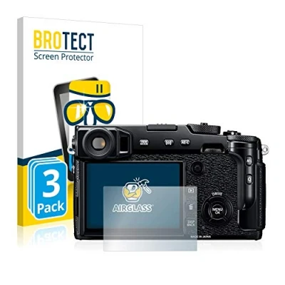 Afbeelding van BROTECT Screenprotector voor Fujifilm X Pro2 Folie Beschermfolie Beschermglas transparant (3 Stuks)