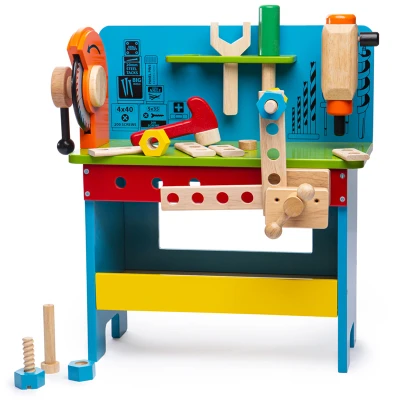 Afbeelding van Bigjigs houten werkbank (Powertools Workbench)