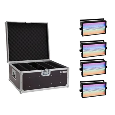 Afbeelding van Eurolite Set 4x LED Super Strobe ABL + Case