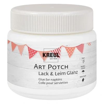 Afbeelding van KREUL servettenvernis &amp; lijm ART POTCH, glanzend, 150 ml