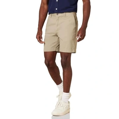 Afbeelding van Amazon Essentials Heren Slim fit 17,8 cm Kort,Bruin (Kaki),30W