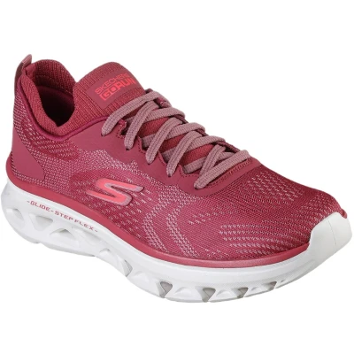 Afbeelding van SKECHERS GO RUN GLIDE STEP FLEX dames hardloopschoenen roze