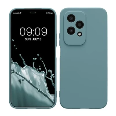 Afbeelding van kwmobile telefoonhoesje geschikt voor HONOR 200 Lite Hoesje smartphone Precisie camera uitsnede In antieksteen