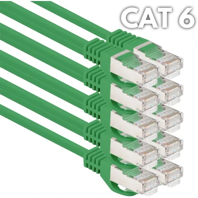 Afbeelding van PATCHCORD CAT.6 FTP, Ethernetkabel FLUKE PASSED LANBERG