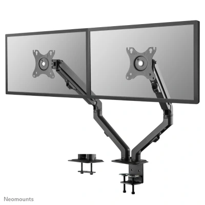 Afbeelding van FPMA D650DBLACK is een full motion bureausteun voor schermen t/m 27 (69 cm).