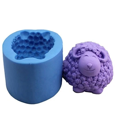 Afbeelding van LC Leuke Geit N119 Mould Craft Art Siliconen Zeep Mold Ambachtelijke Mallen DIY Handgemaakte Kaars