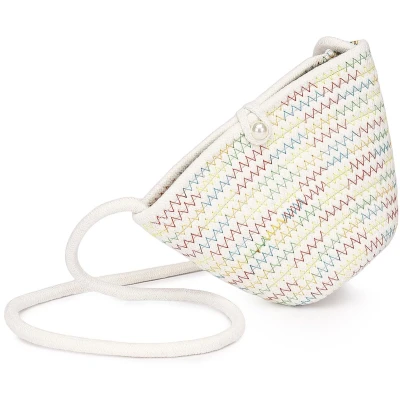 Afbeelding van Ibenzoa® Stijlvolle Gevlochten Strand en Handtas voor Dames met Bovenhandvat, Perfect Zomeravonturen