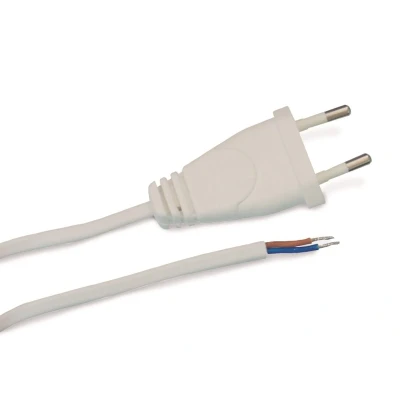 Afbeelding van Aansluitsnoer Goobay 1.5 meter (2 x 0.75 mm², Eurostekker, Open einde, Wit)