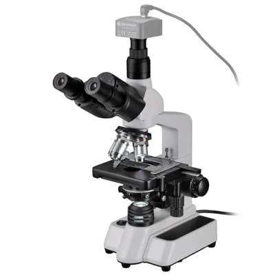 Afbeelding van Bresser Researcher Trino 40x 1000x Studie stereomicroscoop
