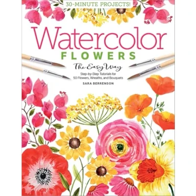 Afbeelding van Watercolor the Easy Way2 Way Flowers