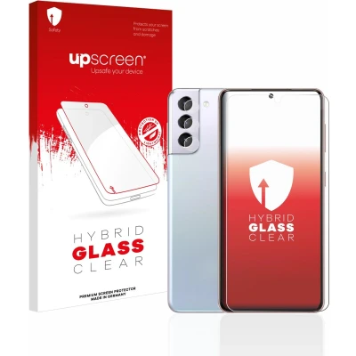 Afbeelding van upscreen Screenprotector voor Samsung Galaxy S21 5G (Voor+Camera) Folie Beschermfolie Beschermglas transparant