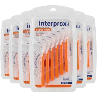 Afbeelding van 6x Interprox Ragers Plus Super Micro Oranje PHD 0.9 6 stuks
