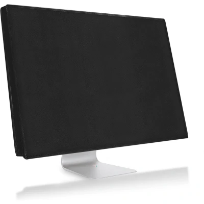 Afbeelding van kwmobile beschermhoes Monitor geschikt voor 24 26&quot; hoes Computerscherm cover Computer accessoires PC scherm stofkap in zwart
