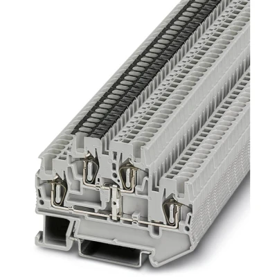 Afbeelding van Phoenix Contact STTB 1,5 PV 3031526 Doorgangsserieklem Aantal polen: 4 0.08 mm² 1.5 Grijs 50 stuk(s)