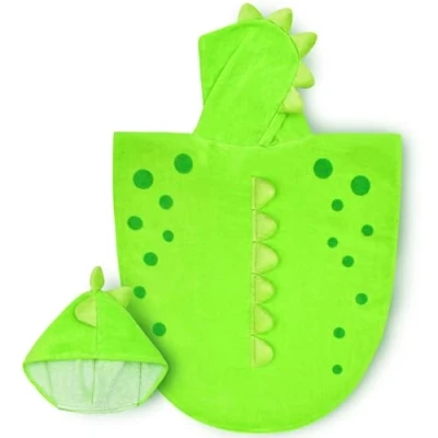 Afbeelding van FZSECRIU 60 x 120 cm badponcho kinderen, baby, poncho, handdoek badponcho, geschikt voor jongens en meisjes