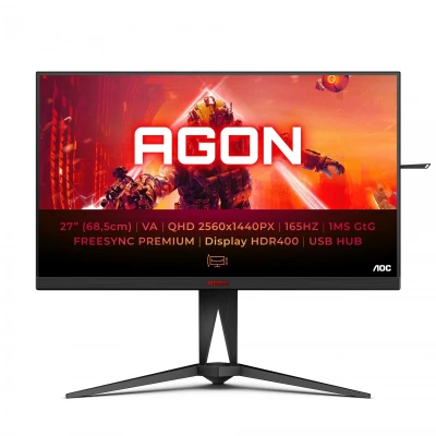 Afbeelding van AOC Gaming monitor AG275QXN/EU, 68,5 cm / 27&quot;