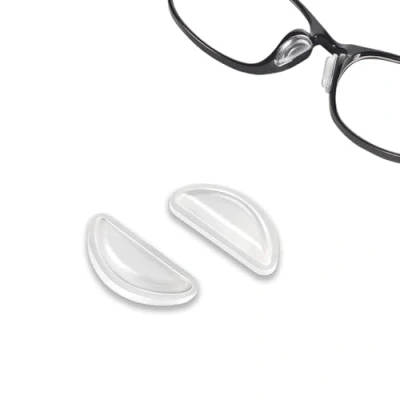 Afbeelding van PIPJOY Eyeglass Neus Pads, Zelfklevende Anti Slip Zachte Siliconen Pad Kussen voor Bril, Zonnebril (10 Duidelijke Paren)