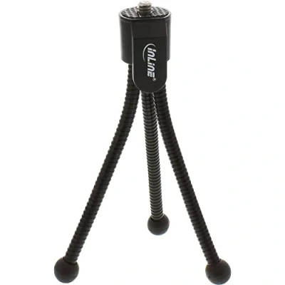 Afbeelding van InLine® ministatief digitale camera&#039;s, hoogte 12.5cm