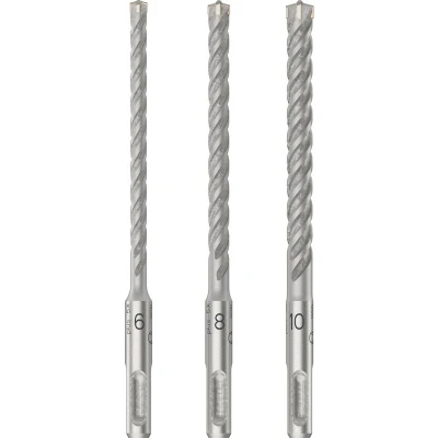 Afbeelding van Bosch Accessories 2608833912 Hamerboorset 6.0 mm, 8.0 10.0 mm 1 stuk(s)