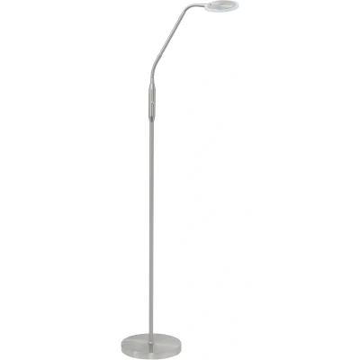Afbeelding van Highlight vloerlamp Rodeo 1 lichts 50 x130 cm mat chroom