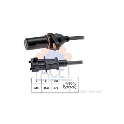 Afbeelding van FACET 9.0569 Impulsgever Made in Italy OE Equivalent HYUNDAI: Santa Fe II (CM) 2.2 CRDi, CRDi 4x4, GLS, GLS 4x4 2006 2012