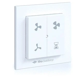 Afbeelding van Itho 04 00160 draadloze zender ecofan RFT N wit